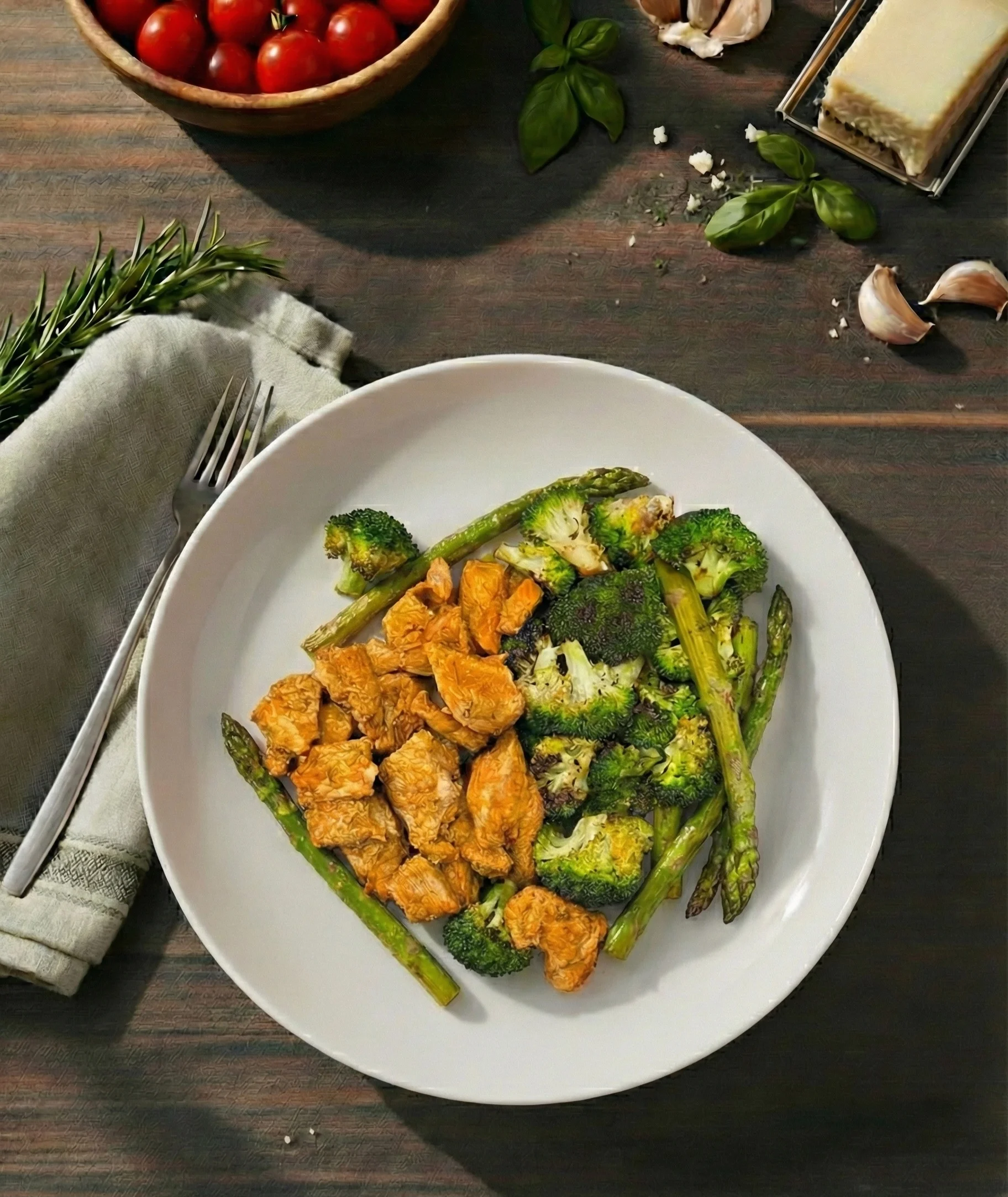 Kip Broccoli Asperges