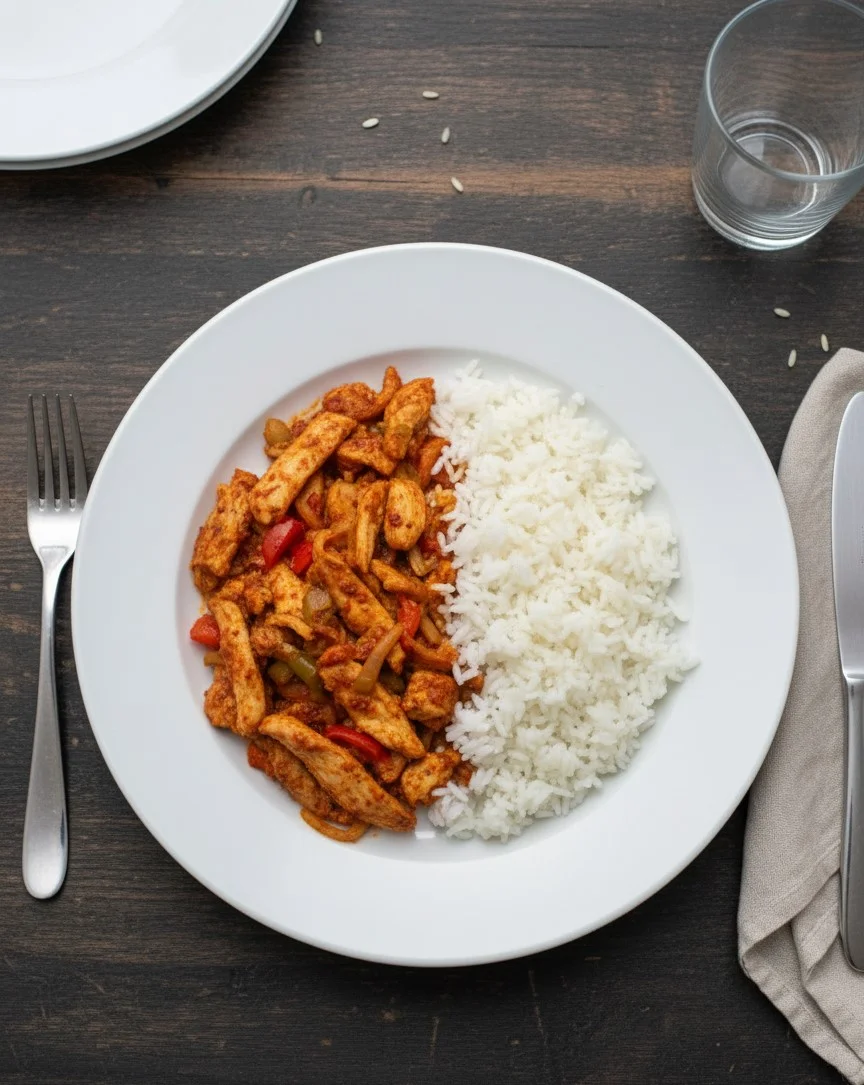 Rijst Kalkoen Shoarma