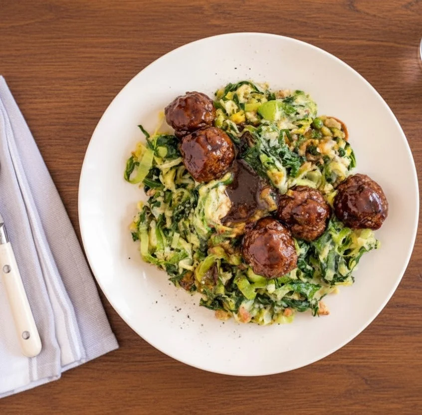 Stamppot Andijvie Gehakt