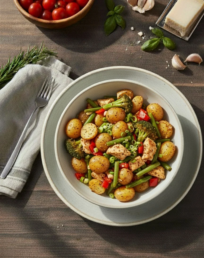 Krieltjes Kip Groenten