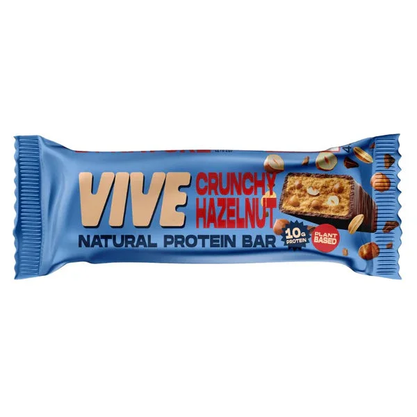 VIVE Natural Protein Bar – Crunchy Hazelnut
