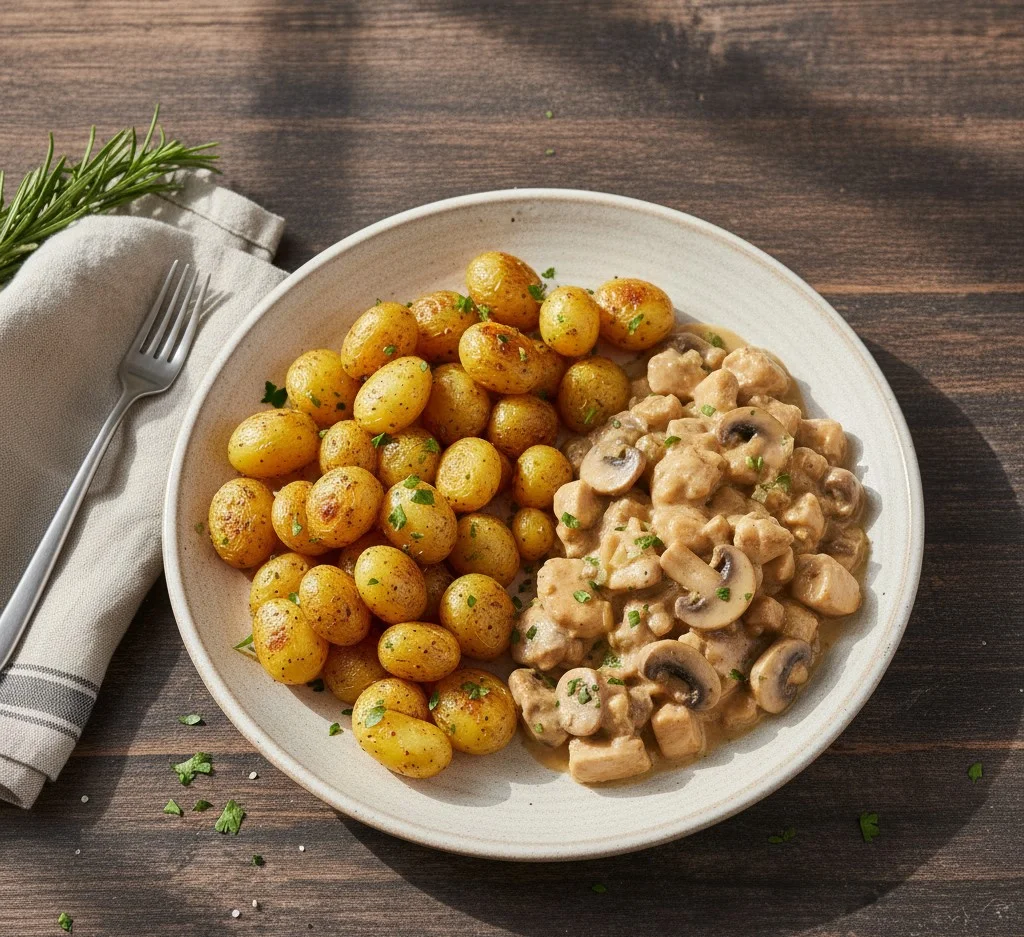 Krieltjes Kip Champignons