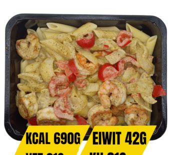 Penne Pesto Gamba