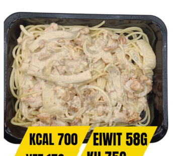 Spaghetti Creamy chicken