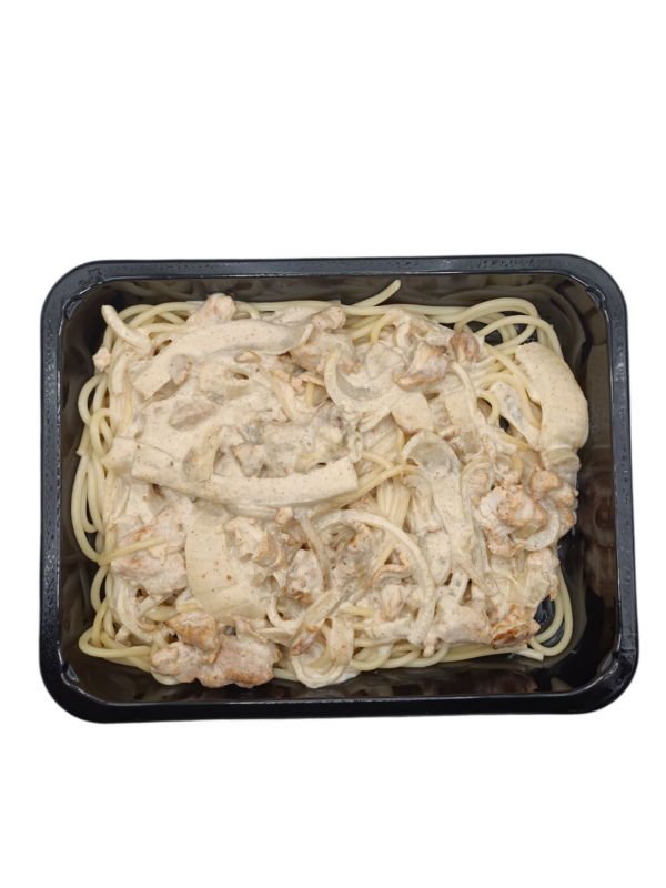 Spaghetti Creamy chicken
