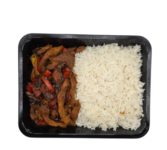 Rijst Black Bean Beef