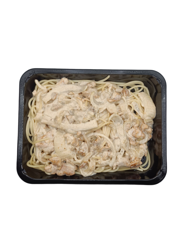 Spaghetti Creamy chicken