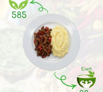 Aardappel puree beef