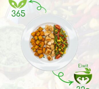 Zoete aardappel kip